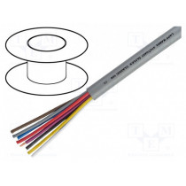 00100004; Wire; ÖLFLEX® CLASSIC 100; 2x0,5mm2; unshielded; 300/500V; PVC; Cu; LAPP KABEL 00100004; Wire; ÖLFLEX® CLASSIC 100; 2x0,5mm2; unshielded; 300/500V; PVC; Cu; LAPP KABEL
