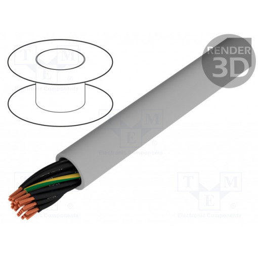 1119121; Wire; ÖLFLEX® CLASSIC 110; 21G0,75mm2; unshielded; 300/500V; PVC; LAPP KABEL