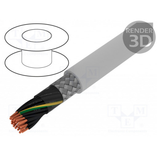 1136025; Wire; ÖLFLEX® CLASSIC 115 CY; 25G0,5mm2; tinned copper braid; LAPP KABEL