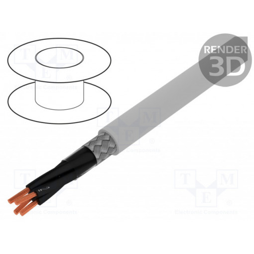 1136854; Wire; ÖLFLEX® CLASSIC 115 CY; 4x1mm2; tinned copper braid; PVC; LAPP KABEL