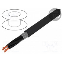 1136539; Wire; ÖLFLEX® CLASSIC 115 CY BK; 4x1mm2; tinned copper braid; LAPP KABEL