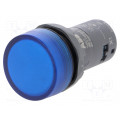 1SFA619403R5134; Control lamp; 22mm; CL2; -25÷70°C; Illumin: LED; Ø22mm; 110÷130VAC; ABB