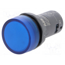 1SFA619403R5134; Control lamp; 22mm; CL2; -25÷70°C; Illumin: LED; Ø22mm; 110÷130VAC; ABB