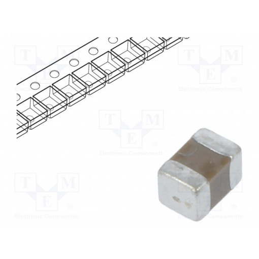 CL21B106KPQNNNE; Capacitor: ceramic; MLCC; 10V; X7R; ±10%; SMD; 0805; SAMSUNG