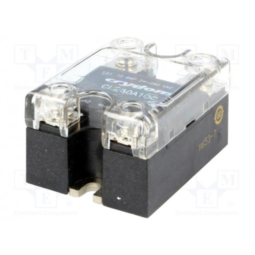CL240A10RC; Relay: solid state; Ucntrl: 90÷250VAC; 10A; 24÷280VAC; -40÷80°C; CRYDOM CL240A10RC; Relay: solid state; Ucntrl: 90÷250VAC; 10A; 24÷280VAC; -40÷80°C; CRYDOM