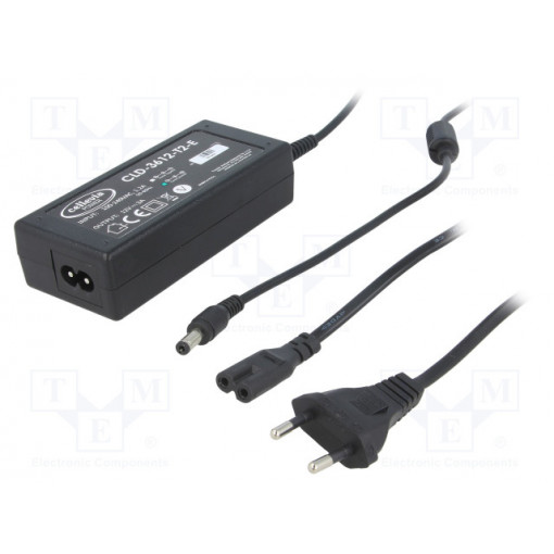 CLD-3612-T2-E; Power supply: switched-mode; 12VDC; 3A; Out: 5,5/2,1; 36W; 0÷40°C; CELLEVIA POWER