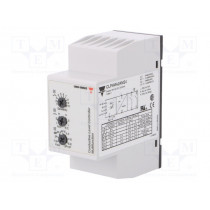 CLP4MA2AM24; Module: level monitoring relay; conductive fluid level; 24VAC; CARLO GAVAZZI CLP4MA2AM24; Module: level monitoring relay; conductive fluid level; 24VAC; CARLO GAVAZZI