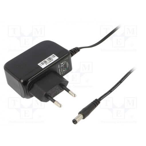 CLW-0909-W2E-ER25; Power supply: switched-mode; 9VDC; 1A; Out: 5,5/2,5; 9W; Plug: EU; CELLEVIA POWER