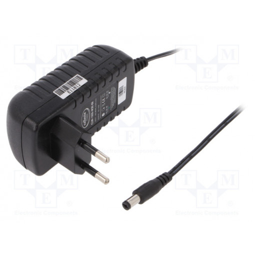 CLW-1505-W2E-EB; Power supply: switched-mode; 5VDC; 3A; Out: 5,5/2,1; 15W; Plug: EU; CELLEVIA POWER