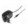 CLW-1512-W2E-EA; Power supply: switched-mode; 12VDC; 1.25A; Out: 5,5/2,1; 15W; 79%; CELLEVIA POWER
