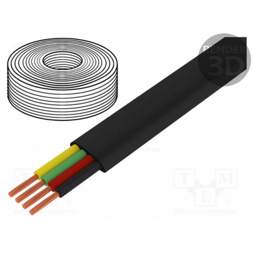 CM04; Wire: telecommunication cable; stranded; black; 100m; 0÷60°C; LOGILINK CM04; Wire: telecommunication cable; stranded; black; 100m; 0÷60°C; LOGILINK