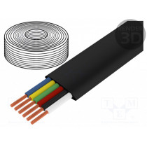 CM06; Wire: telecommunication cable; stranded; black; 100m; 0÷60°C; LOGILINK CM06; Wire: telecommunication cable; stranded; black; 100m; 0÷60°C; LOGILINK