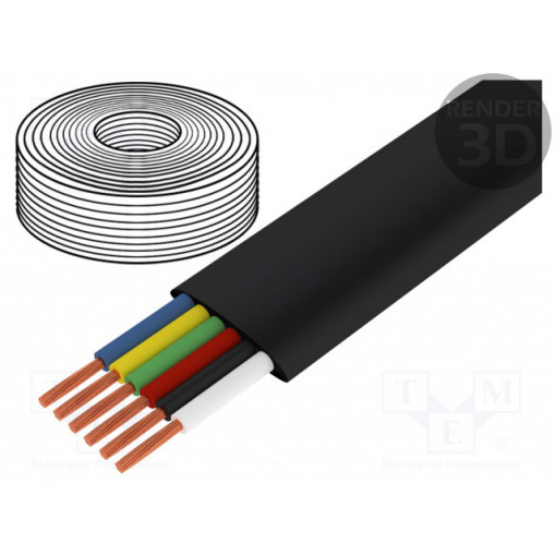 CM06; Wire: telecommunication cable; stranded; black; 100m; 0÷60°C; LOGILINK CM06; Wire: telecommunication cable; stranded; black; 100m; 0÷60°C; LOGILINK