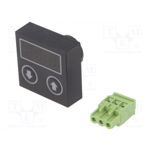 CM22-0-10V-DD; Digital pointer; 22mm; CM22; -25÷60°C; IP65; 12÷24VDC; 22.5mm; 0.1%; COBI ELECTRONIC CM22-0-10V-DD; Digital pointer; 22mm; CM22; -25÷60°C; IP65; 12÷24VDC; 22.5mm; 0.1%; COBI ELECTRONIC