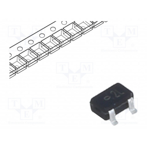 CMBT5401W; Transistor: PNP; bipolar; 150V; 0.6A; 0.2W; SOT323; CDIL