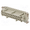CNEF 24 TN; Connector: HDC; female; CNE; PIN: 24; 24+PE; size 104.27; 16A; 500V; ILME