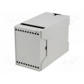 65005530; Enclosure: for DIN rail mounting; Y: 109mm; X: 55mm; Z: 75mm; ABS; BOPLA