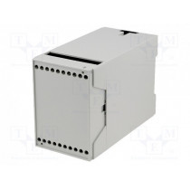 65005530; Enclosure: for DIN rail mounting; Y: 109mm; X: 55mm; Z: 75mm; ABS; BOPLA 65005530; Enclosure: for DIN rail mounting; Y: 109mm; X: 55mm; Z: 75mm; ABS; BOPLA