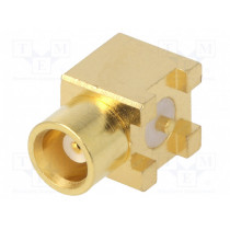 CONMCX002-SMD; Socket; MCX; female; horizontal; 50Ω; SMT; on PCBs; teflon; LINX TECHNOLOGIES CONMCX002-SMD; Socket; MCX; female; horizontal; 50Ω; SMT; on PCBs; teflon; LINX TECHNOLOGIES