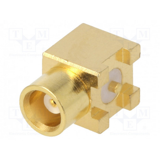 CONMCX002-SMD; Socket; MCX; female; horizontal; 50Ω; SMT; on PCBs; teflon; LINX TECHNOLOGIES CONMCX002-SMD; Socket; MCX; female; horizontal; 50Ω; SMT; on PCBs; teflon; LINX TECHNOLOGIES