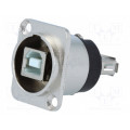 CP30111; Adapter; USB A socket-back,USB B socket-front; FT; USB 2.0; CLIFF CP30111; Adapter; USB A socket-back,USB B socket-front; FT; USB 2.0; CLIFF