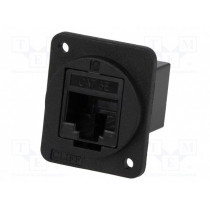 CP30220X; Coupler; FT; Cat: 5e; Layout: 8p8c; RJ45 socket,both sides; 19x24mm; CLIFF