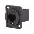 CP30223; Coupler; FT; Cat: 3; Layout: 6p4c; RJ11 socket,both sides; 19x24mm; CLIFF CP30223; Coupler; FT; Cat: 3; Layout: 6p4c; RJ11 socket,both sides; 19x24mm; CLIFF