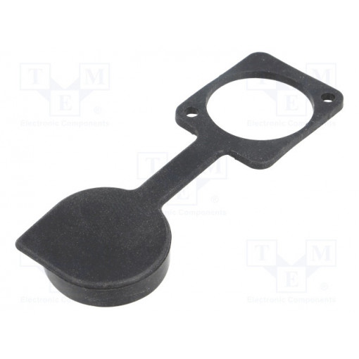 CP30285; Protection cap; black; Case: XLR standard; 19x24mm; Series: FT; CLIFF