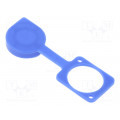 CP30285L; Protection cap; blue; Case: XLR standard; 19x24mm; Series: FT; CLIFF CP30285L; Protection cap; blue; Case: XLR standard; 19x24mm; Series: FT; CLIFF