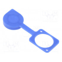 CP30285L; Protection cap; blue; Case: XLR standard; 19x24mm; Series: FT; CLIFF