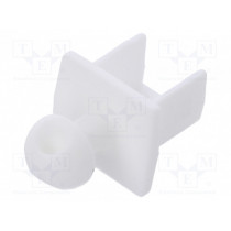 CP30293W; Protection cap; USB 2.0; Application: USB B sockets; white; CLIFF