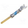 66099-4; Contact; male; 0.8÷1.4mm2; 18AWG÷16AWG; Type III+; gold-plated; TE Connectivity