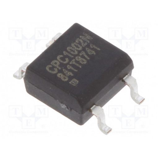CPC1002N; Relay: solid state; 700mA; max.60VDC; SMT; SOP4; 4.09x3.81x2.03mm; IXYS CPC1002N; Relay: solid state; 700mA; max.60VDC; SMT; SOP4; 4.09x3.81x2.03mm; IXYS