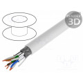 CPV0042; Wire; S/FTP; 7; industrial Ethernet; stranded; Cu; LSZH; white; 305m; LOGILINK