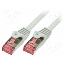 CQ2111S; Patch cord; S/FTP; 6; stranded; Cu; LSZH; white; 20m; 27AWG; LOGILINK