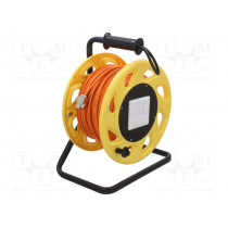 CQ3060S; Wire; S/FTP; 6a; solid; Cu; LSZH; orange; 60m; 6mm; LOGILINK