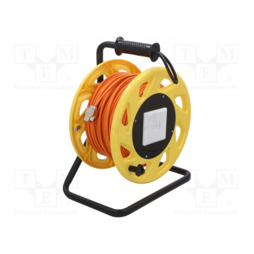 CQ3060S; Wire; S/FTP; 6a; solid; Cu; LSZH; orange; 60m; 6mm; LOGILINK