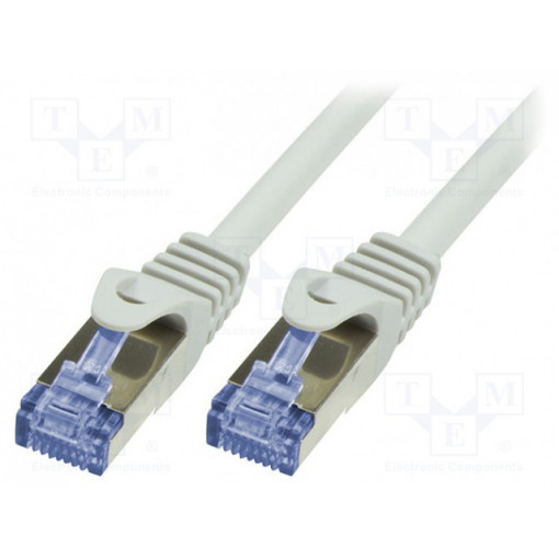 CQ3112S; Patch cord; S/FTP; 6a; stranded; Cu; LSZH; grey; 20m; 26AWG; LOGILINK