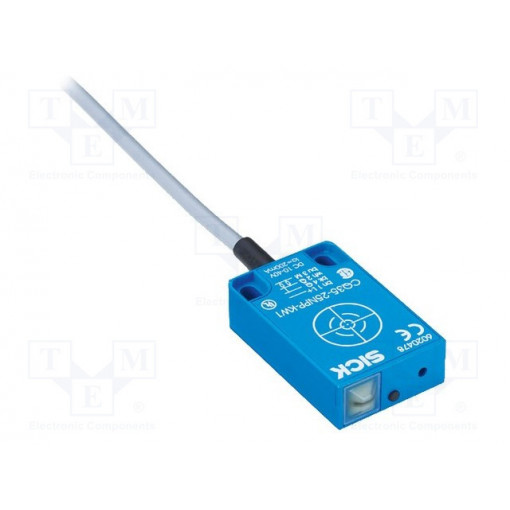 CQ35-25NPP-KC1; Sensor: capacitive; Range: 0÷25mm; Output conf: PNP / NO + NC; SICK