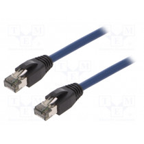 CQ8046S; Patch cord; S/FTP; Cat 8.1; stranded; Cu; LSZH; blue; 1.5m; 26AWG; LOGILINK