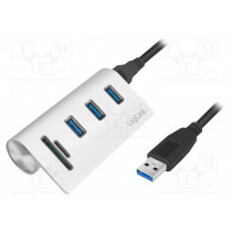 CR0045; Card reader: memory; USB 1.1,USB 2.0,USB 3.0; Communication: USB; LOGILINK