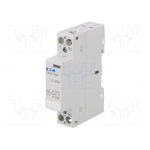 CR2011008; Contactor: 2-pole installation; NC + NO; 8VAC; 20A; DIN; CR20; EATON ELECTRIC