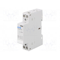 CR2020008; Contactor: 2-pole installation; NO x2; 8VAC; 20A; DIN; CR20; EATON ELECTRIC