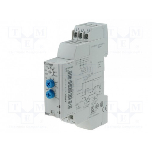 84873024; Module: voltage monitoring relay; DIN; SPDT; OUT 1: 250VAC/5A; CROUZET