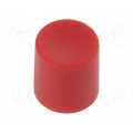 CP3411; Knob: slider; Colour: red; Ø8.2x8.9mm; Mat: nylon; Mounting: push-in; CLIFF CP3411; Knob: slider; Colour: red; Ø8.2x8.9mm; Mat: nylon; Mounting: push-in; CLIFF