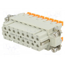 CSAHF 16 N; Connector: HDC; female; CSH; PIN: 16; 16+PE; size 66.40; 16A; 250V; ILME