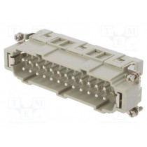 CSEM 24; Connector: HDC; male; CSE; PIN: 24; 24+PE; size 104.27; 16A; 500V; ILME