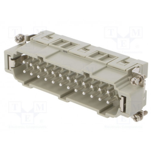 CSEM 24; Connector: HDC; male; CSE; PIN: 24; 24+PE; size 104.27; 16A; 500V; ILME