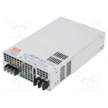 CSP-3000-120; Power supply: switched-mode; modular,programmable; 3000W; 120VDC; MEAN WELL