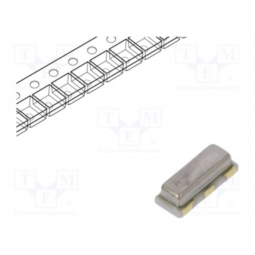 CSTNE16M0V530000R0; Resonator: ceramic; 16MHz; SMD; 3.2x1.3x1mm; -40÷85°C; 19pF; MURATA CSTNE16M0V530000R0; Resonator: ceramic; 16MHz; SMD; 3.2x1.3x1mm; -40÷85°C; 19pF; MURATA